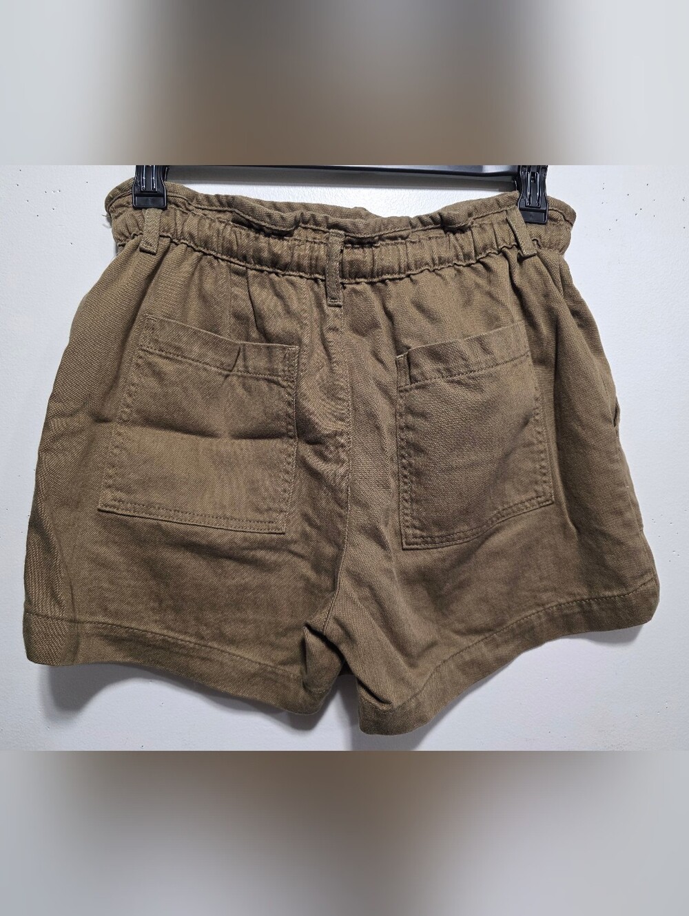Time and Tru Women's High-Rise Pull-On Drapey Utility Shorts Size M (8-10) NWT - Picture 5 of 5